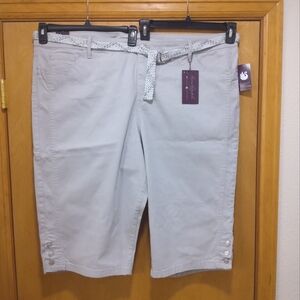 NWT GV Lt Grey Belted Skimmer 26W Firm Price